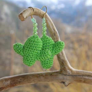 boucles d'oreilles cactus